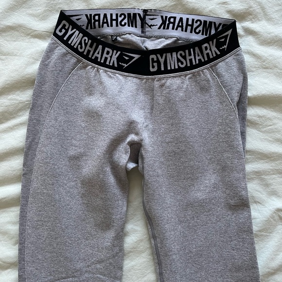 Gymshark Flex Leggings in Charcoal/Black - Picture 4 of 5